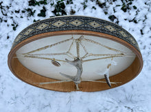 24” White Magic Drum,Deer spirit drum, Shamanic Drum, Medicine drum, Large size shaman-drum , Handmade drum