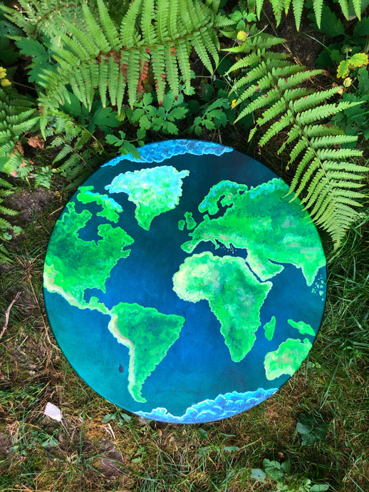 18”Gaia Drum, Mother Earth Drum, Shamanic Drum, Medicine drum, Shamandrum, Medicine drum, Medium size drum