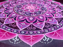 18” Rose Mandala drum, Shaman drum, deer skin drum, medium size drum, Medicine drum