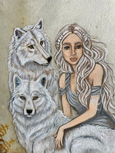 18” Wolf Spirit drum, Shaman drum, deer skin drum, medium size drum, Medicine drum