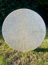 22” Wild Spirit Drum, spotted natural skin drum, Shamanic Drum, Medicine drum, Large size shaman-drum , Handmade drum