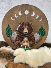 24”Bearspirit drum, Bearwoman Drum, Shamandrum, Medicine drum, Shaman-drum , Handmade drum, Large size drum, Hand drum, Medicine drum