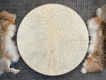 22” Wild Spirit Drum, spotted natural skin drum, Shamanic Drum, Medicine drum, Large size shaman-drum , Handmade drum
