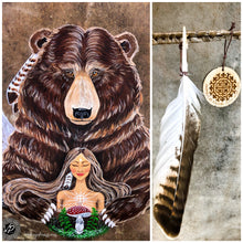 24”Bearspirit drum, Bearwoman Drum, Shamandrum, Medicine drum, Shaman-drum , Handmade drum, Large size drum, Hand drum, Medicine drum