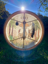 22”Magic Forest drum, Deer Spirit Drum, Shamandrum, Medicine drum, Shaman-drum , Handmade drum, Large size drum, Hand drum, Medicine drum