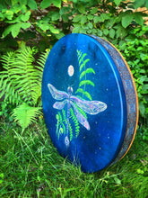 22” Dragonfly Drum, Shamanic Drum, Medicine drum, Large size shaman-drum , Handmade dru