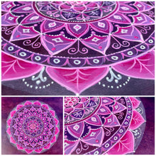 18” Rose Mandala drum, Shaman drum, deer skin drum, medium size drum, Medicine drum