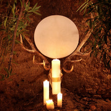18’ White Magic drum, Shaman drum,  Small Size Drum, white deer skin drum, Medicine drum