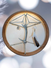 24” White Magic Drum,Deer spirit drum, Shamanic Drum, Medicine drum, Large size shaman-drum , Handmade drum