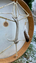 24” White Magic Drum,Deer spirit drum, Shamanic Drum, Medicine drum, Large size shaman-drum , Handmade drum