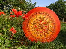 24” Sunflower Drum, Sunmandala drum, Shamanic Drum, Medicine drum, Large size shaman-drum , Handmade drum