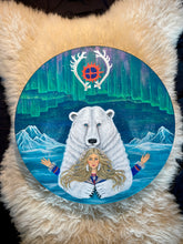 18’ Nordic Magic drum, Shaman drum, Medium Size Drum, deer skin drum, Medicine drum