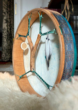 18’ Nordic Magic drum, Shaman drum, Medium Size Drum, deer skin drum, Medicine drum