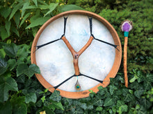 22” Dragonfly Drum, Shamanic Drum, Medicine drum, Large size shaman-drum , Handmade dru