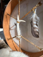 18” Wolf Spirit drum, Shaman drum, deer skin drum, medium size drum, Medicine drum