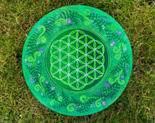 18” Green Spirit drum, Flower of Life Shaman drum, deer skin drum, medium size drum, Medicine drum