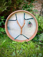 20’ Magic Mandala drum, Shaman drum, deer skin drum, medium size drum, Medicine drum