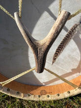 22” Wild Spirit Drum, spotted natural skin drum, Shamanic Drum, Medicine drum, Large size shaman-drum , Handmade drum