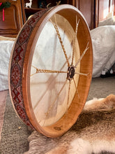 20” Horse Spirit Drum, Shamanic Drum, Medicine drum, Large size shaman-drum , Handmade drum