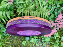 18” Rose Mandala drum, Shaman drum, deer skin drum, medium size drum, Medicine drum