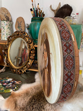 20” Horse Spirit Drum, Shamanic Drum, Medicine drum, Large size shaman-drum , Handmade drum