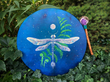 22” Dragonfly Drum, Shamanic Drum, Medicine drum, Large size shaman-drum , Handmade dru