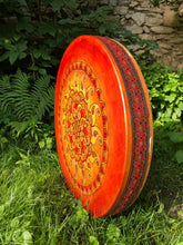 24” Sunflower Drum, Sunmandala drum, Shamanic Drum, Medicine drum, Large size shaman-drum , Handmade drum