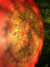 24” Sunflower Drum, Sunmandala drum, Shamanic Drum, Medicine drum, Large size shaman-drum , Handmade drum