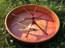 18’ Sunmandala drum, Shaman drum, Medium Size Drum, deer skin drum, Medicine drum