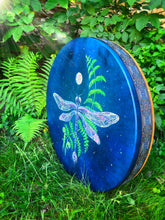 22” Dragonfly Drum, Shamanic Drum, Medicine drum, Large size shaman-drum , Handmade dru