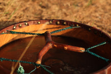 20” Bronze Lion Drum,Leo spirit drum, Shamanic Drum, Medicine drum, Large size shaman-drum , Handmade drum