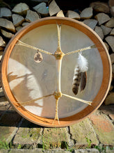 22”Magic Forest drum, Deer Spirit Drum, Shamandrum, Medicine drum, Shaman-drum , Handmade drum, Large size drum, Hand drum, Medicine drum