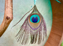 20’ Magic Mandala drum, Shaman drum, deer skin drum, medium size drum, Medicine drum