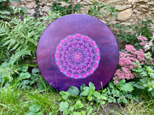 18” Rose Mandala drum, Shaman drum, deer skin drum, medium size drum, Medicine drum