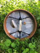 18’ Enchanted Forest drum, Shaman drum, Medium Size Drum, deer skin drum, Medicine drum