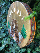 24”Bearspirit drum, Bearwoman Drum, Shamandrum, Medicine drum, Shaman-drum , Handmade drum, Large size drum, Hand drum, Medicine drum