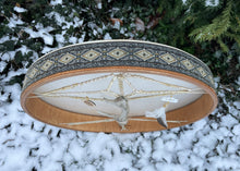 24” White Magic Drum,Deer spirit drum, Shamanic Drum, Medicine drum, Large size shaman-drum , Handmade drum