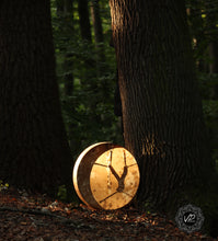 22” spotted natural skin drum , spirit drum, Shamanic Drum, Medicine drum, Large size shaman-drum , Handmade drum