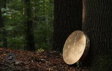 22” spotted natural skin drum , spirit drum, Shamanic Drum, Medicine drum, Large size shaman-drum , Handmade drum