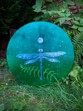 20’ Dragonfly drum, Shaman drum, Medium Size Drum, deer skin drum, Medicine drum