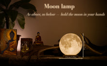 Full moon table lamp