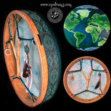 18”Gaia Drum, Mother Earth Drum, Shamanic Drum, Medicine drum, Shamandrum, Medicine drum, Medium size drum