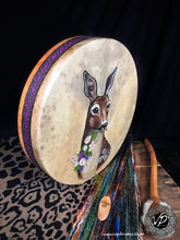 16’ Doe deer drum, Shaman drum, Medium Size Drum, deer skin drum, Medicine drum