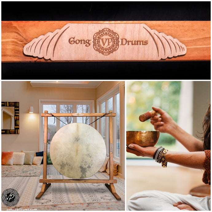 Gong Drum, Large size drum, 36” drum with stand