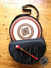 20' Professional drum case, Black, well padded, water-resistant Case, Protection bag, Travel bag, Drum bag - VPdrums